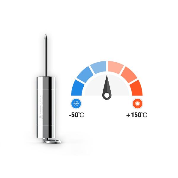 不鏽鋼探頭溫度記錄器 lron Tag (-50~+150℃)